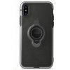 Puro ochranný obal pro Apple iPhone X s magnetickým kroužkem, černá