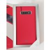 Celly silikonový zadní kryt Feeling pro Samsung Galaxy S10+, červená