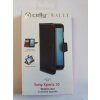 Celly pouzdro Wally s funkcí stojánku pro Sony Xperia 10, černá