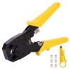 cze pl Ethernet Crimper 4 6 8P RJ45 RJ14 RJ12 RJ9 Deli Tools EDL2468 yellow 20802 7