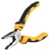 cze pm Combination pliers 6 Deli Tools EDL2006 yellow 20677 1