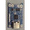 USB-C 5V 1A TP4056 modul nabíječky lithium-iontových baterií 18650 s ochranou a duální funkcí 1A Li-ion.