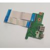 USB + USB-C board DA00G1TB6C0 z HP Chromebook 11A G6 EE