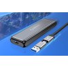 Orico NVME M.2, 10gbps, USB-A to USB-A/C pouzdro pro disk SSD M.2