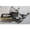 Řadič PCI adapter AXAGO 2x sériový a 1x paralelní port