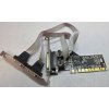 Řadič PCI adapter AXAGO 2x sériový a 1x paralelní port