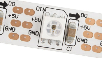 Vnútorná schéma RGB-IC LED pásikov