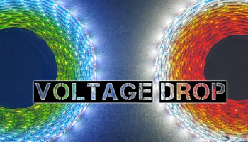 Pokles napätia pri LED pásikoch