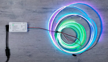 Prvé zapojenie a spustenie RGB-IC LED osvetlenia (WLED APP)