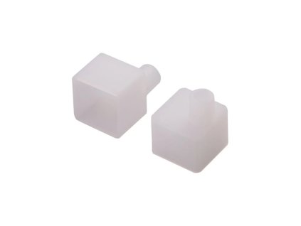 Koncovka s otvorom pre silikónový profil 14x14mm