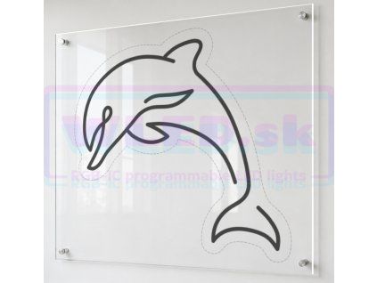DOLPHIN Smart neónové logo