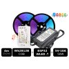 set rgbic WS2812B COB 160leds m 5V 10A ESP32 mic 4m
