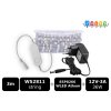 set WS2811 string LEDs