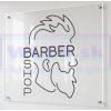 BARBER SHOP Smart neónové logo