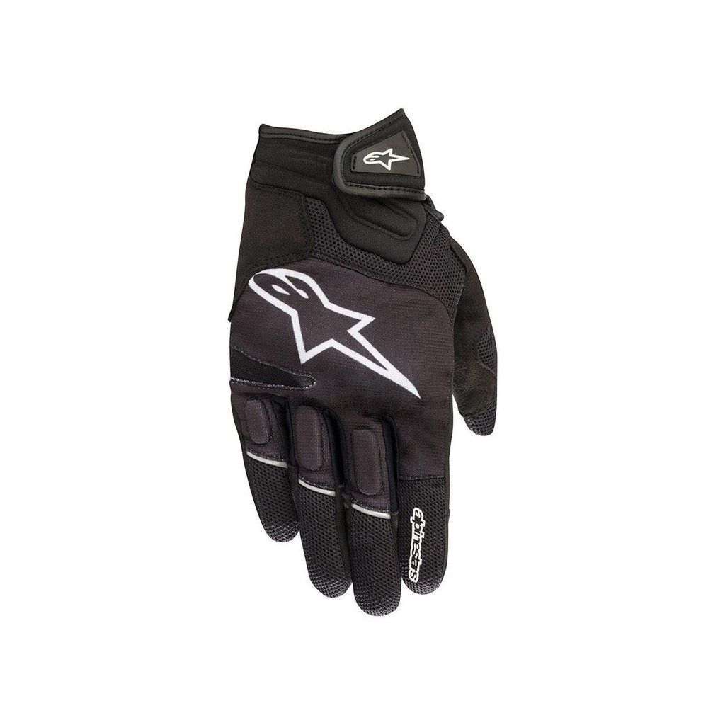 rukavice ATOM, ALPINESTARS (černé/bílé) NEMÁ - 2HMOTO