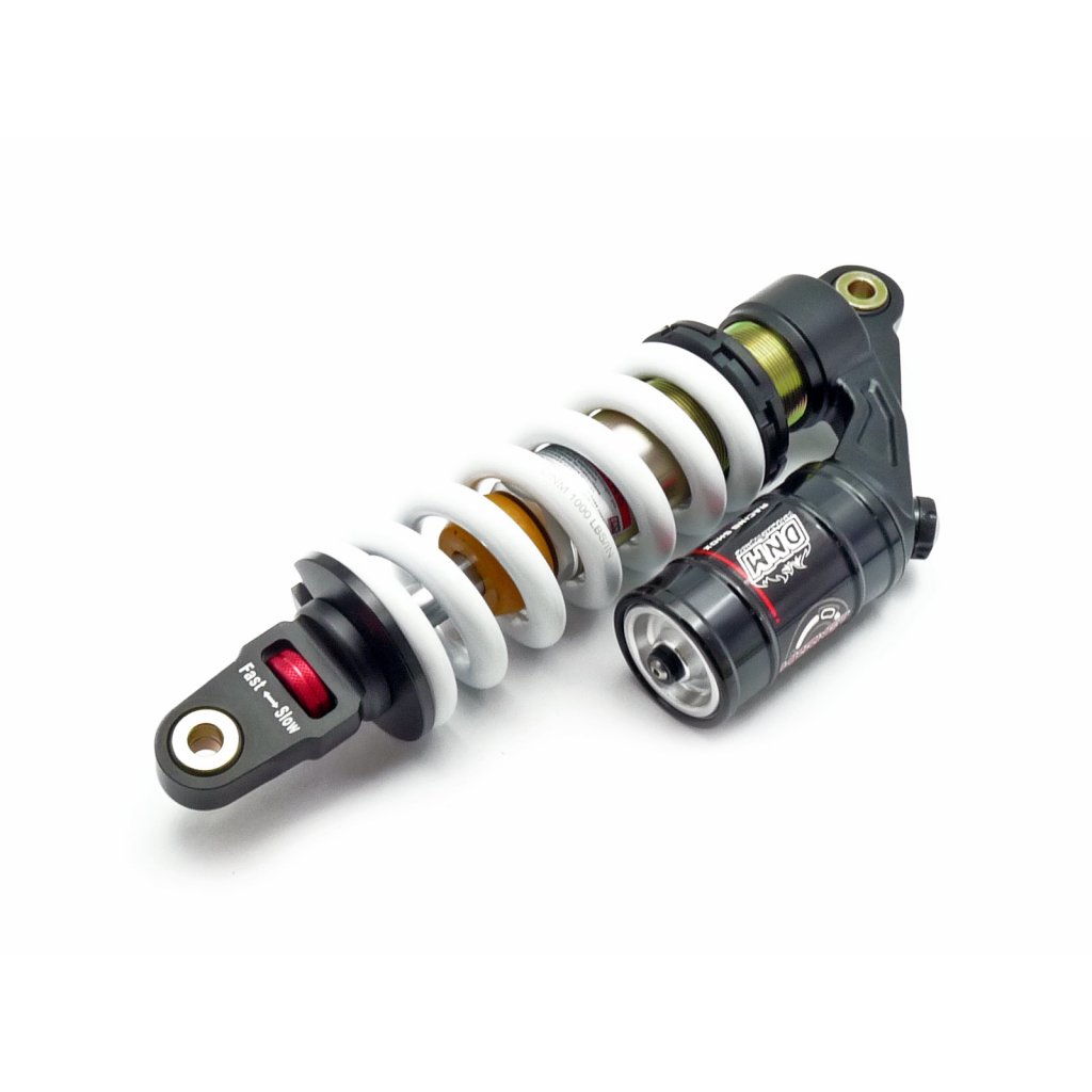 pitbike tomanon stomp Z3 rear piggi back shock adjustable absorber 290mm DNM DNMshock