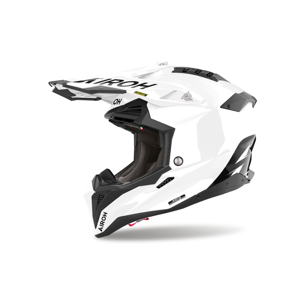 přilba AVIATOR 3 Color, AIROH (lesklá bílá) 2025