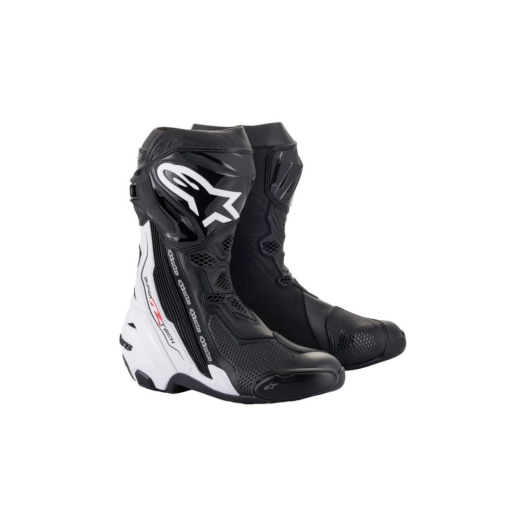 boty SUPERTECH R, ALPINESTARS (černá/bílá) 2026 (Velikost 39)