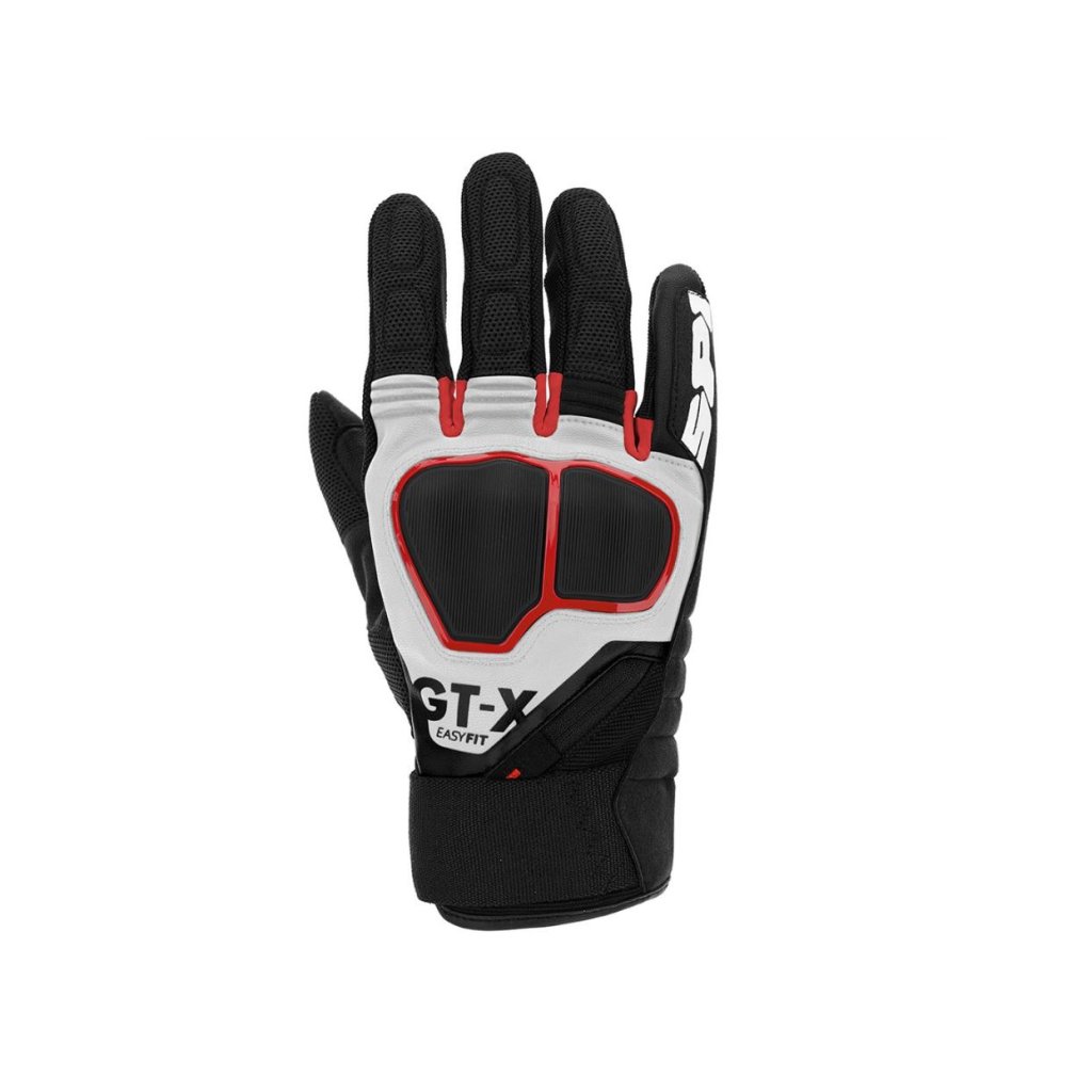 rukavice X-GT, SPIDI (černá/šedá/červená) (Velikost M)
