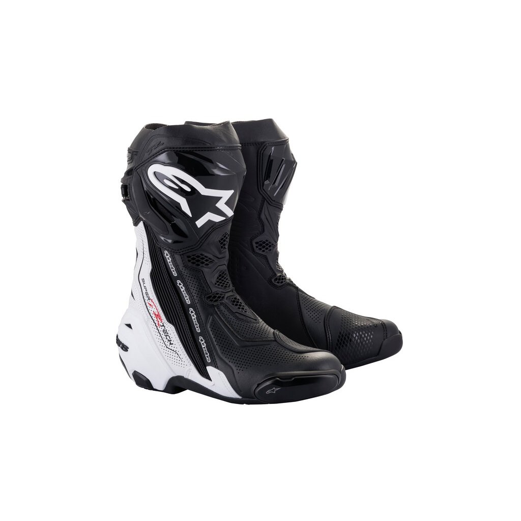 boty SUPERTECH R VENTED, ALPINESTARS (černá/bílá) 2026 (Velikost 39)