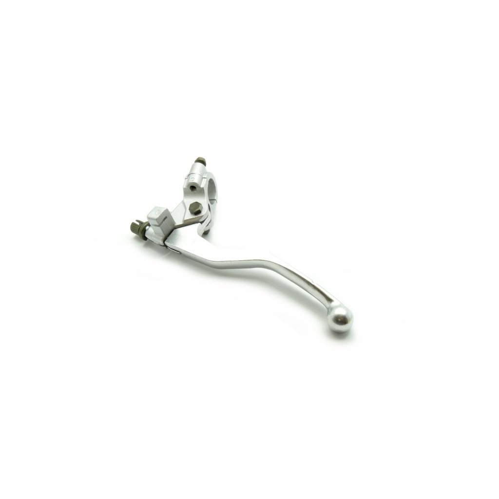 pitbike tomanon clutch lever type02 silver 1 640x480