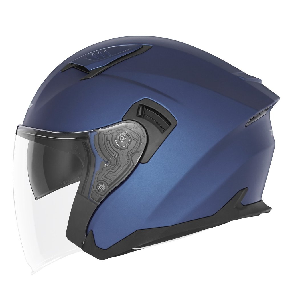 přilba N130, NOX (modrá matná) 2026 (Velikost S)