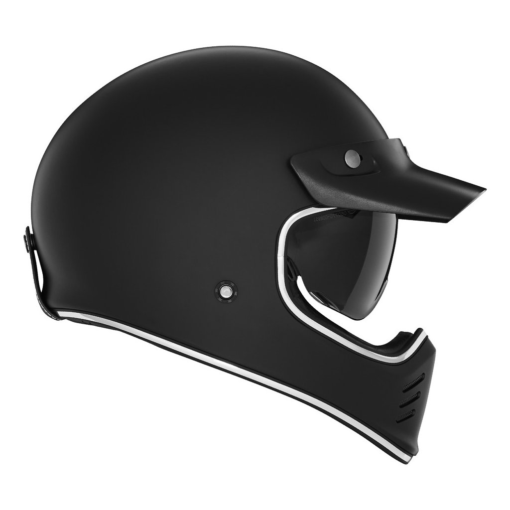 přilba SEVENTY II, NOX PREMIUM (černá matná) 2026 (Velikost XS)