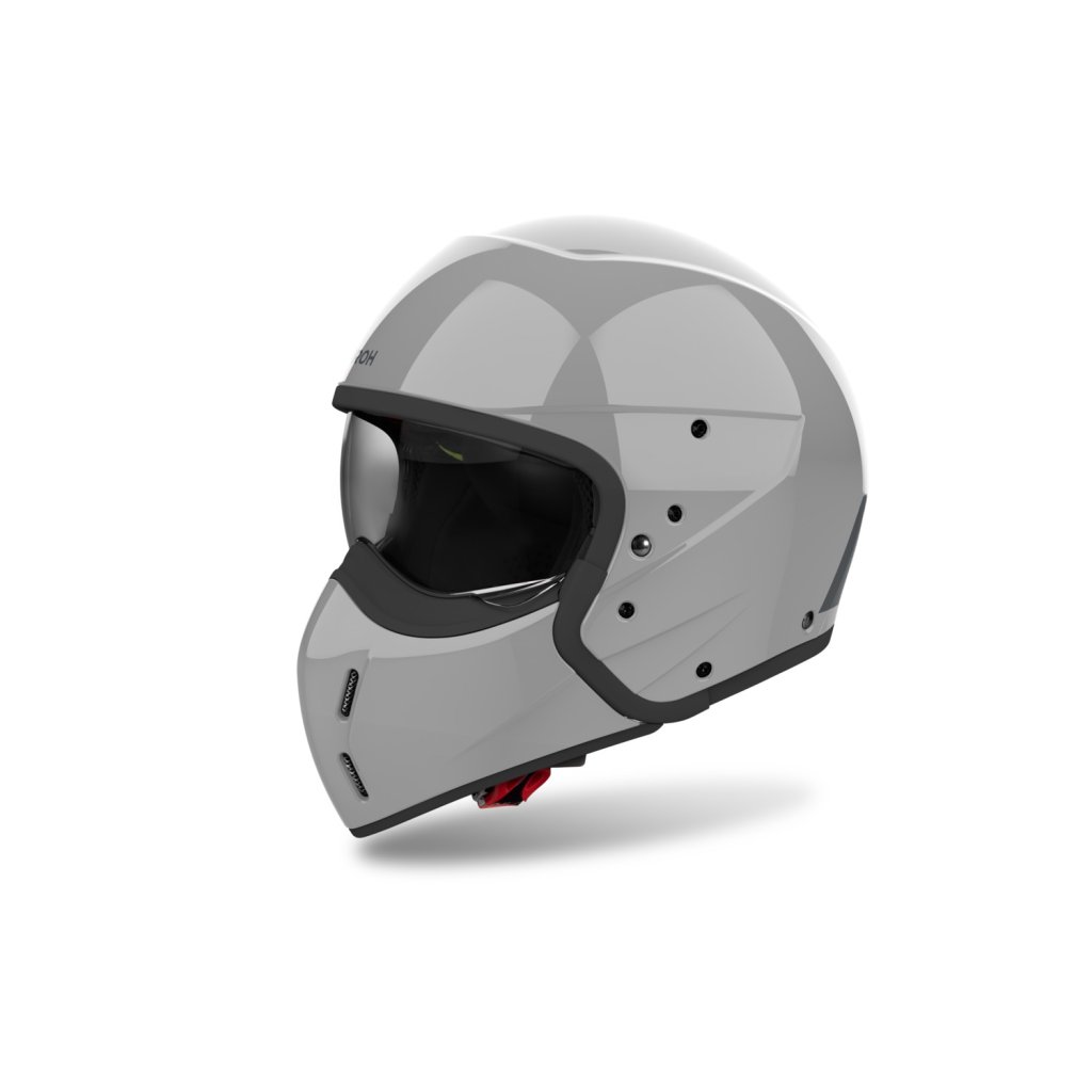 přilba J110 Color, AIROH (cementově šedá lesklá) 2026 (Velikost S)