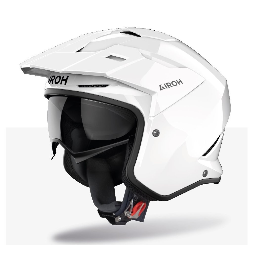 přilba KOMBAKT Color, AIROH (bílá lesklá) 2026 (Velikost XS)