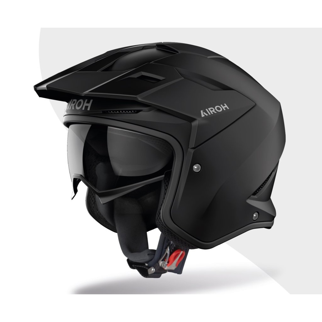 přilba KOMBAKT Color, AIROH (černá matná) 2026 (Velikost XS)