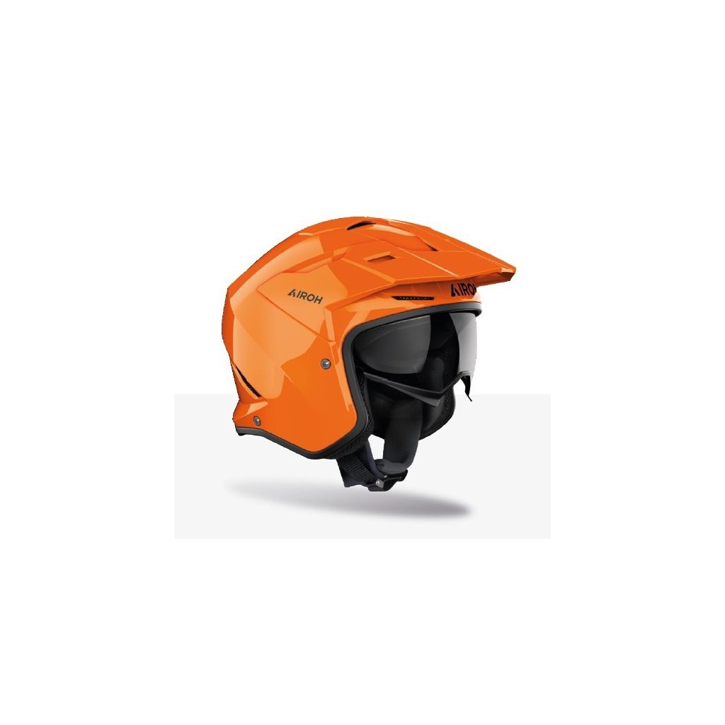 přilba KOMBAKT Color, AIROH (oranžová lesklá) 2025