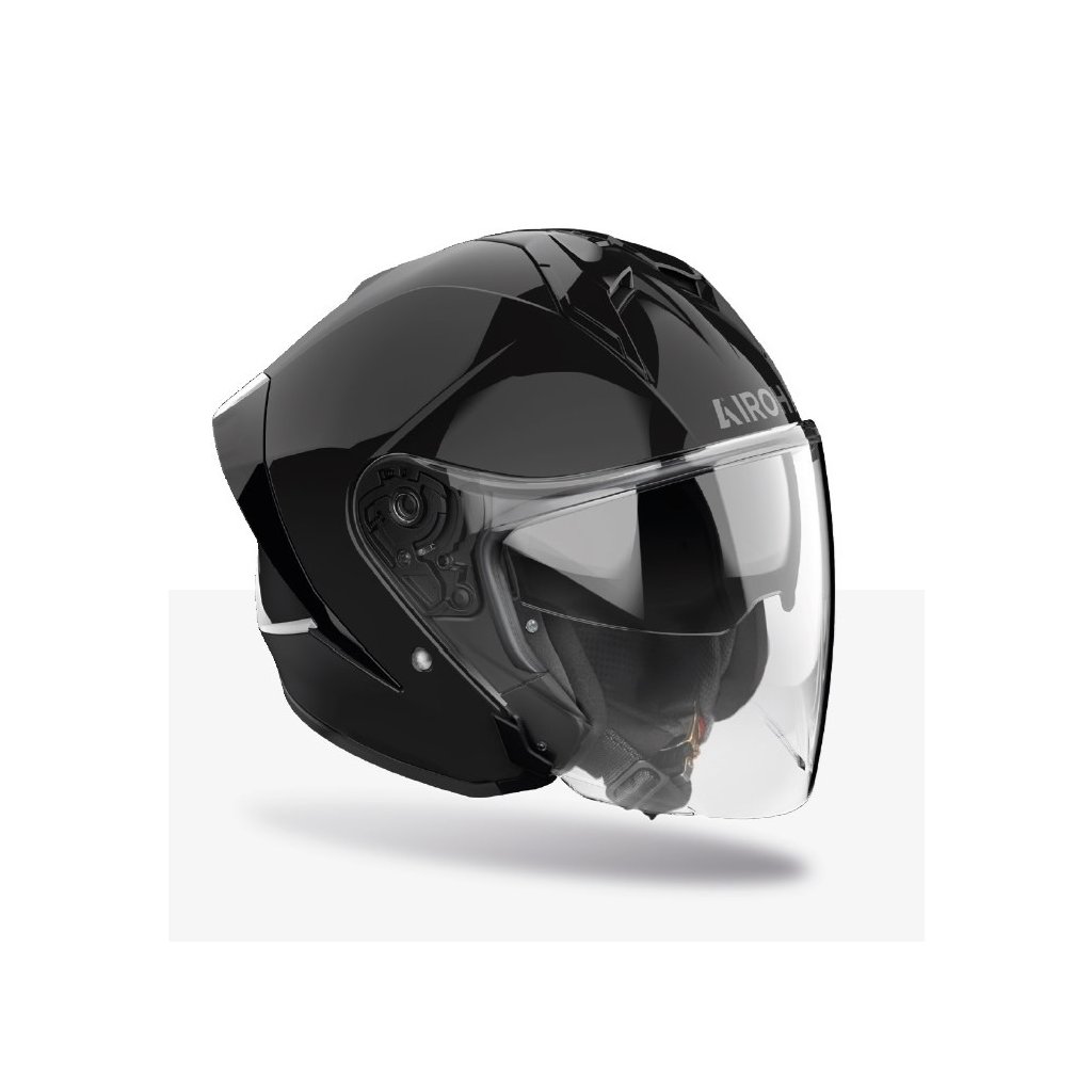 přilba H21 Color, AIROH (černá lesklá) 2026 (Velikost XS)