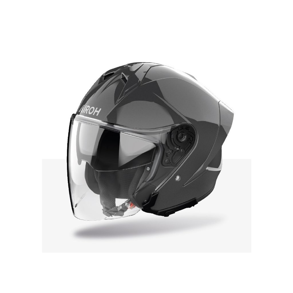 přilba H21 Color, AIROH (tmavě šedá lesklá) 2026 (Velikost XS)