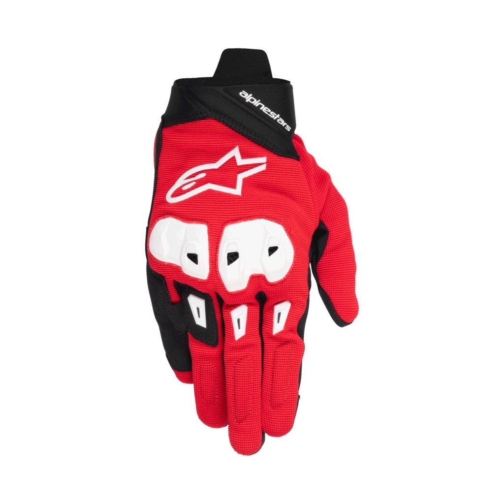 rukavice SP X 1, ALPINESTARS (červená/černá/bílá) 2026 (Velikost S)