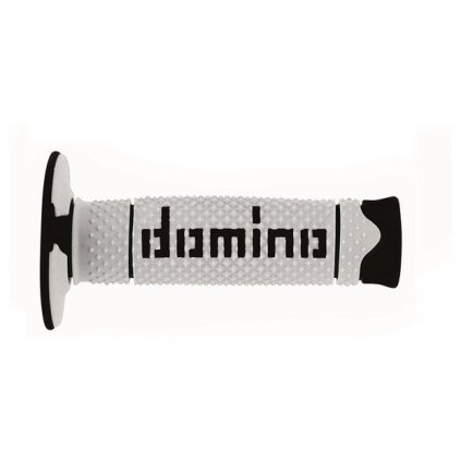 gripy A260 (offroad) délka 120 mm, DOMINO (bílo-černé)