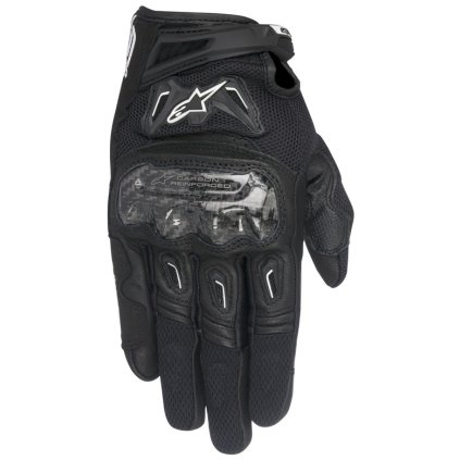 rukavice STELLA SMX-2 AIR CARBON, ALPINESTARS, dámské (černé) 2025 (Velikost XS)