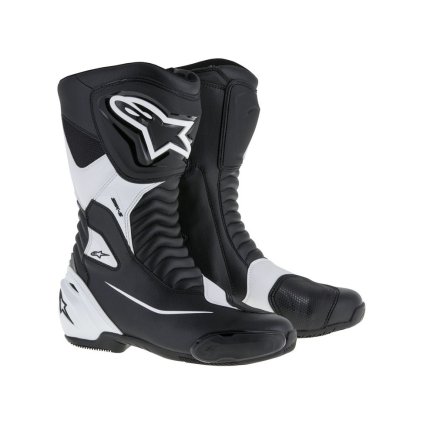 boty SMX-S, ALPINESTARS (černé/bílé) 2025 (Velikost 47)