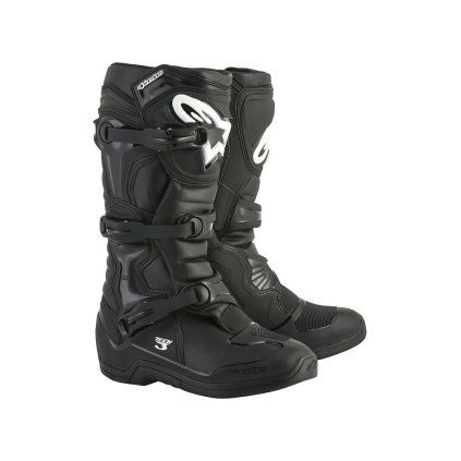 boty TECH 3, ALPINESTARS (černá) 2027 (Velikost 38)