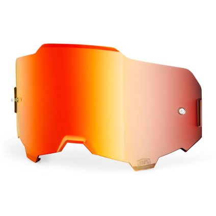 plexi ARMEGA, 100% (červené chrom, Anti-fog)