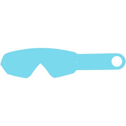 strhávací slídy plexi pro brýle THOR řady ENEMY/HERO, Q-TECH (10 vrstev v balení, čiré)