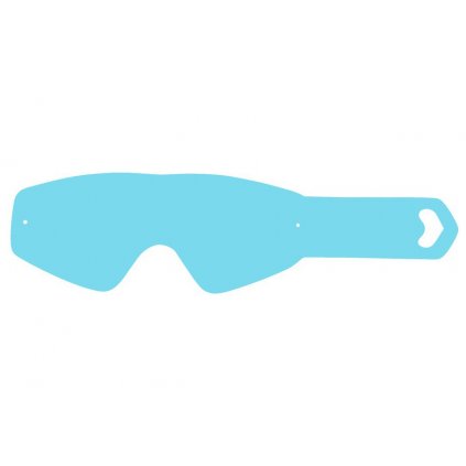 strhávací slídy plexi pro brýle XBRAND s roll off systémem, Q-TECH (10 vrstev v balení, čiré)