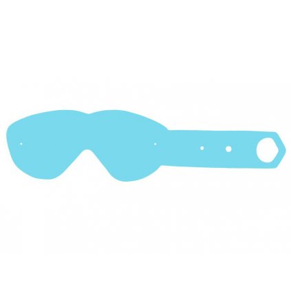 strhávací slídy plexi pro brýle SPY řady ALLOY/TARGA, Q-TECH (50 vrstev v balení, čiré)