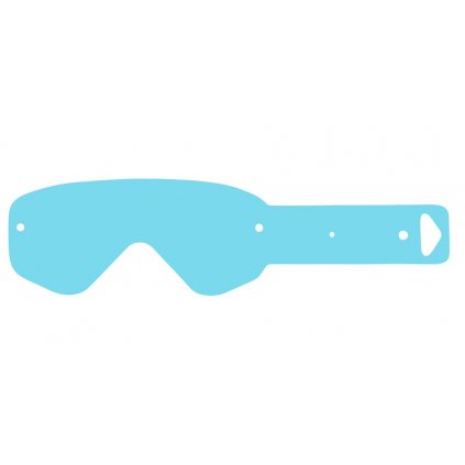 strhávací slídy plexi pro brýle SCOTT řady 80/RECOIL/Xi, Q-TECH (50 vrstev v balení, čiré)