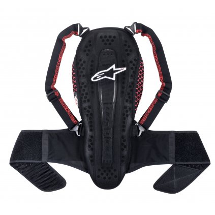 páteřový chránič NUCLEON KR-2 certifikace CE2, ALPINESTARS (černý/červený)