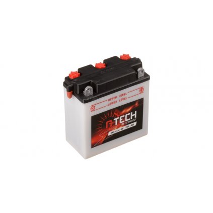 baterie 6V, 6N11A-3A, 11Ah 80A, konvenční 122x62x132 A-TECH (vč. balení elektrolytu)