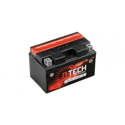 baterie 12V, YTZ10S-BS, 8,6Ah, 190A, bezúdržbová MF AGM 150x87x93, A-TECH (vč. balení elektrolytu)