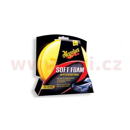 MEGUIARS Soft foam applicator pads - pěnové aplikátory (2 ks)