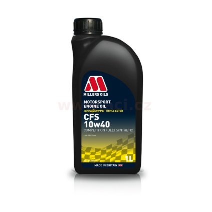 MILLERS OILS CFS 10W40, plně syntetický motorový olej, triesterová technologie 1 l