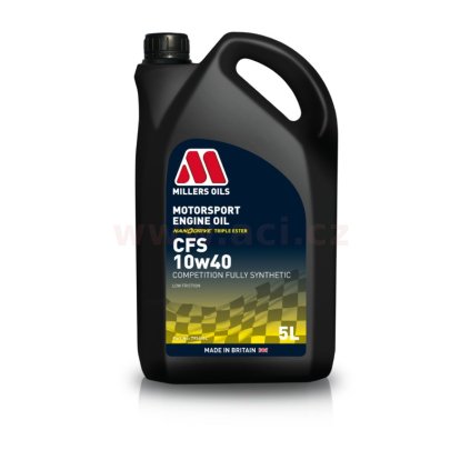 MILLERS OILS CFS 10W40, plně syntetický, triesterová technologie, 5 l