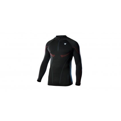 termotriko s dlouhým rukávem Hero Long sleeve ZIP - warm, UNDERSHIELD (černá)